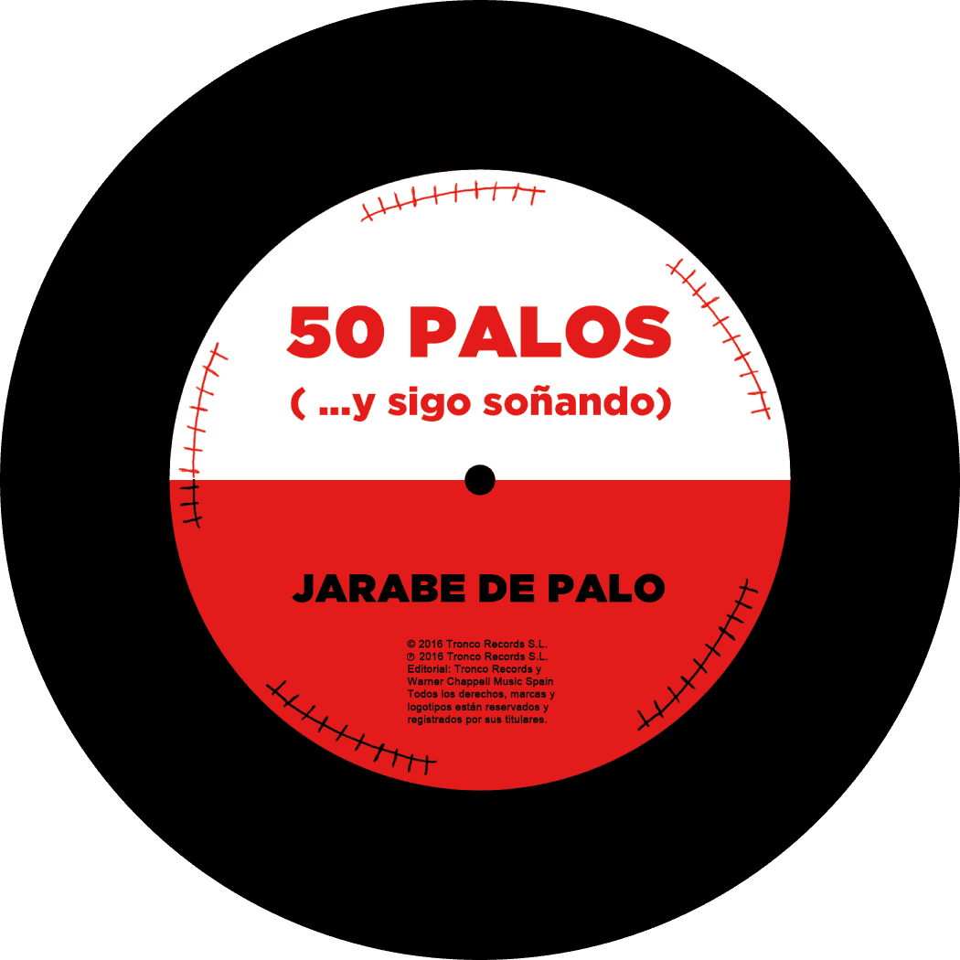 Vinilo de «50 Palos» de Jarabe de Palo